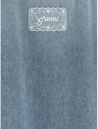 Мини GANNI Denim dress (A1030531565) #
