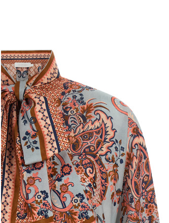 Рубашка, блузка ZIMMERMANN 'Aster' (4461TSS261BLUPF) #