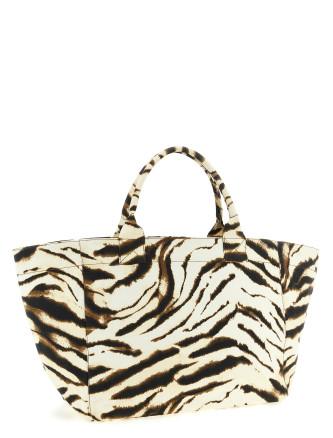 Ручная сумка GANNI 'XXL Zebra' (C2080025135) #