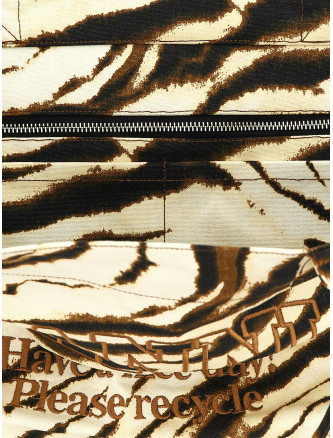 Ручная сумка GANNI 'XXL Zebra' (C2080025135) #