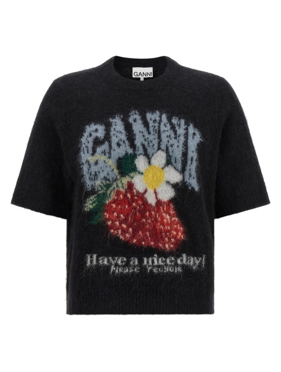 Футболка GANNI 'Strawberry' (A1050226099) #1