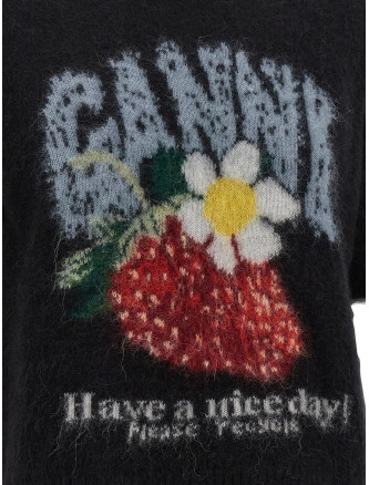 Футболка GANNI 'Strawberry' (A1050226099) #