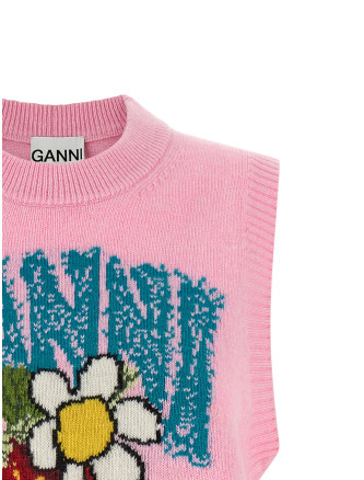 Топ GANNI 'Strawberry' (A1180011868) #