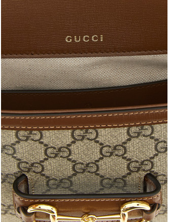 Сумка на плечо GUCCI 'Gucci Horsebit 1955' (658574HUHHG8565) #