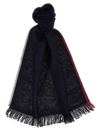 Contrast border scarf