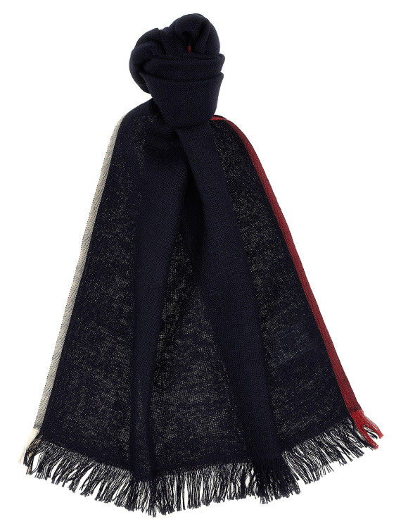 Шарф, платок BRUNELLO CUCINELLI Contrast border scarf (MSC670AVCIQ74) #1