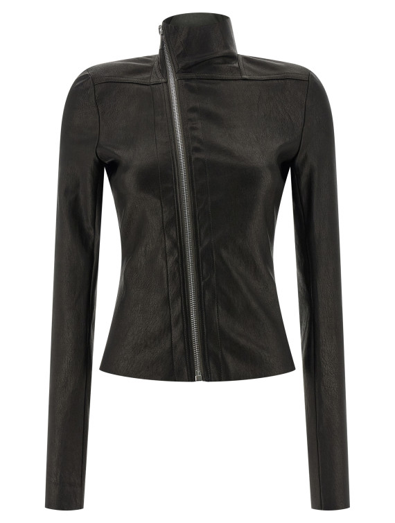 Кожаная куртка RICK OWENS 'Gary' (RP02F5701LSV09) #1