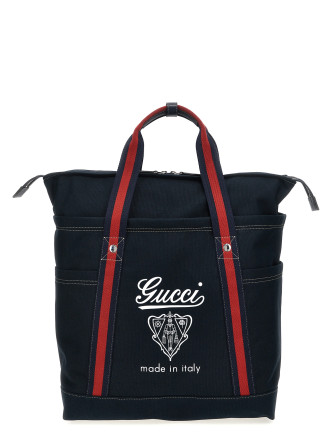 Сумка-тоут GUCCI Large coat of arms shopping