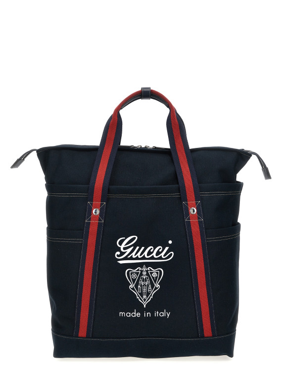 Сумка-тоут GUCCI Large coat of arms shopping (816863FAD784044) #1