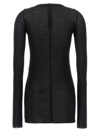 Футболка RICK OWENS 'Rib LS T' (RP02F5202RC09) #