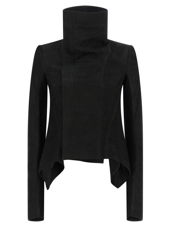 Кожаная куртка RICK OWENS 'Naska Biker' (RP02F5743LBS09) #1