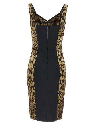Платье DOLCE & GABBANA 'Leopardo' (F63D4TFSADDHY13M) #