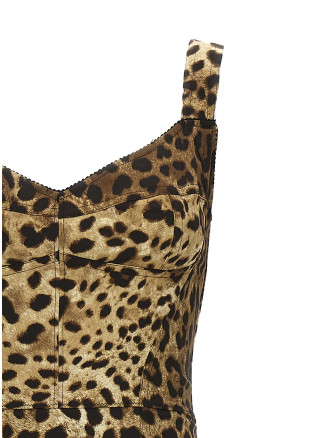 Платье DOLCE & GABBANA 'Leopardo' (F63D4TFSADDHY13M) #