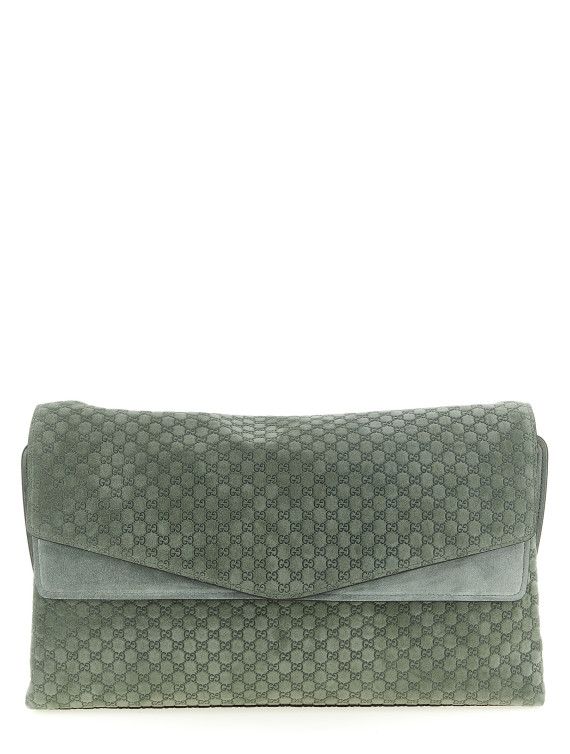 Сумка на плечо GUCCI GG large suede shoulder bag (857362AAF0P3403) #1