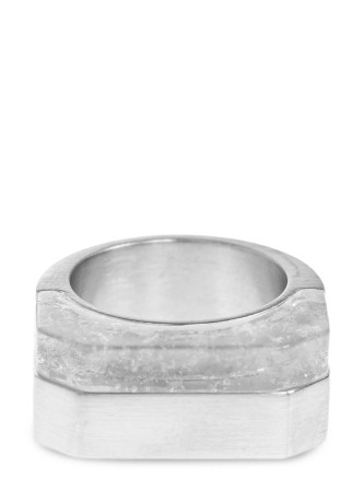Кольцо RICK OWENS 'Double Crystal Hollywood'