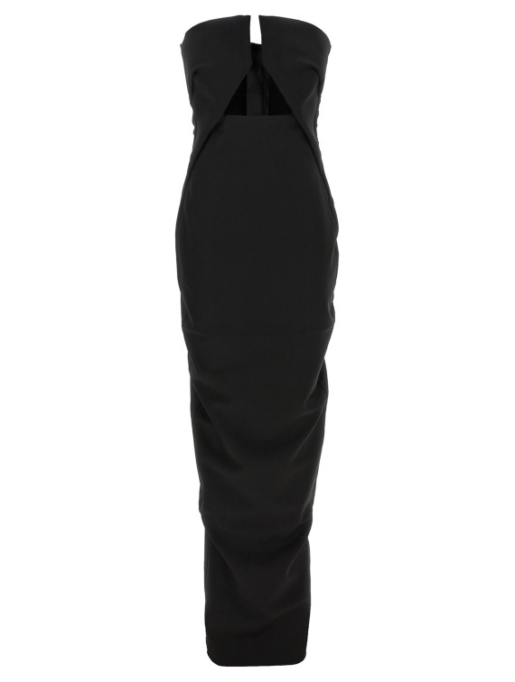 Макси RICK OWENS 'Prong Gown' (RP02F5528WST09) #1