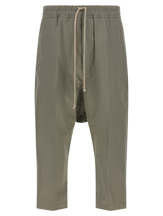 Брюки RICK OWENS 'Drawstring Cropped' (RU02F4381TE48) #1
