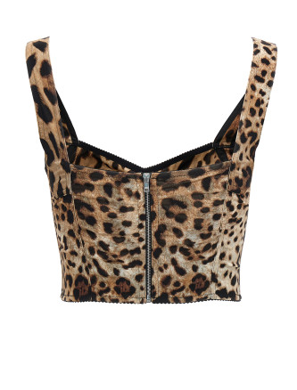 Топ DOLCE & GABBANA 'Leopardo' (F7T19TFSSF7HY13M) #