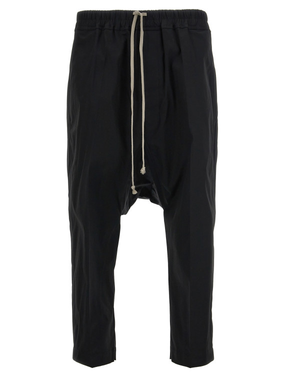 Брюки RICK OWENS 'Drawstring Cropped' (RU02F4381TE09) #1