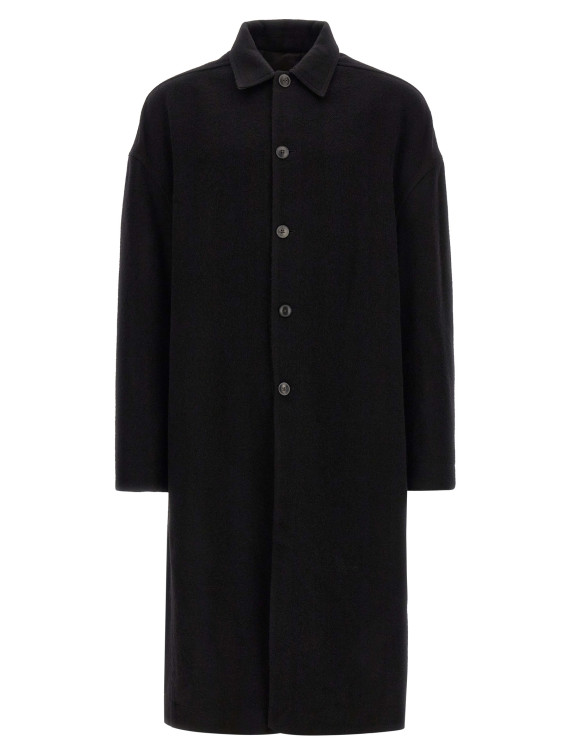 Пальто, тренч RICK OWENS 'Buttoned Brad' (RU02F4970WBD09) #1