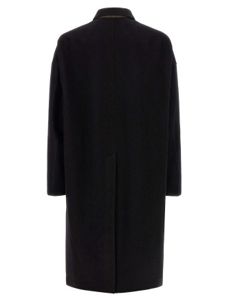 Пальто, тренч RICK OWENS 'Buttoned Brad' (RU02F4970WBD09) #