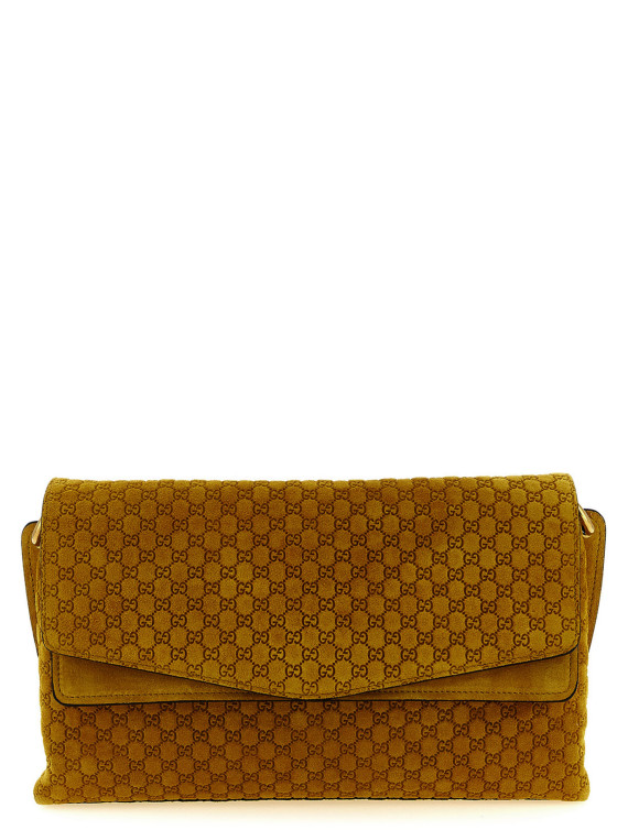 Сумка на плечо GUCCI GG medium suede shoulder bag (857622AAF0P7702) #1