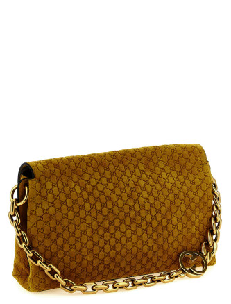 Сумка на плечо GUCCI GG medium suede shoulder bag (857622AAF0P7702) #