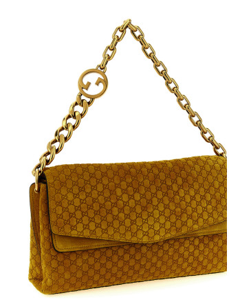Сумка на плечо GUCCI GG medium suede shoulder bag (857622AAF0P7702) #