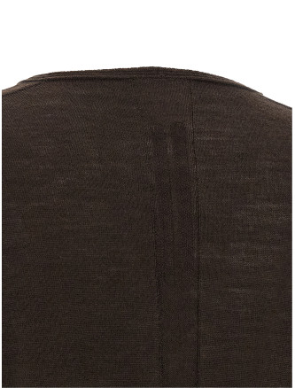 Повседневный топ RICK OWENS 'V Cropped' (RP02F5665M84) #