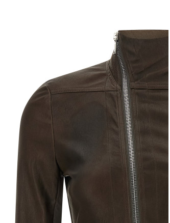 Кожаная куртка RICK OWENS 'Gary' (RP02F5701LSV84) #
