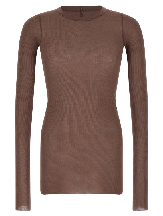 Футболка RICK OWENS 'Rib LS T' (RU02F4250RC86) #1