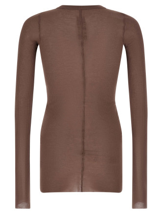Футболка RICK OWENS 'Rib LS T' (RU02F4250RC86) #