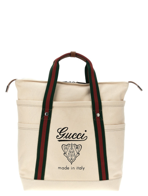 Сумка-тоут GUCCI Large coat of arms shopping (816863FAD789042) #1