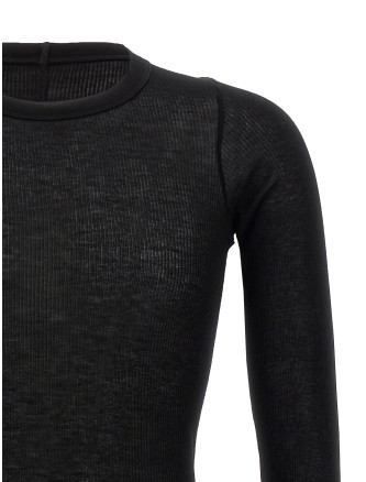 Футболка RICK OWENS 'Rib LS T' (RU02F4250RC09) #
