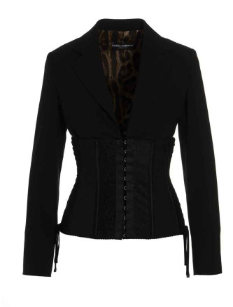 Пенжак, костюм DOLCE & GABBANA Corset blazer