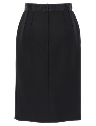 Юбка DOLCE & GABBANA Wool pencil skirt (F4CVBTFUBF1N0000) #
