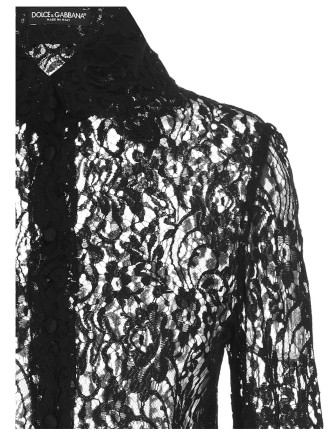 Рубашка, блузка DOLCE & GABBANA Lace shirt (F5P70TFLSFVN0000) #