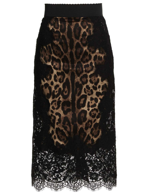 Юбка DOLCE & GABBANA animalier skirt (F4BHCTFSAXYHY13M) #1