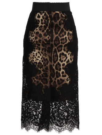 Юбка DOLCE & GABBANA animalier skirt (F4BHCTFSAXYHY13M) #