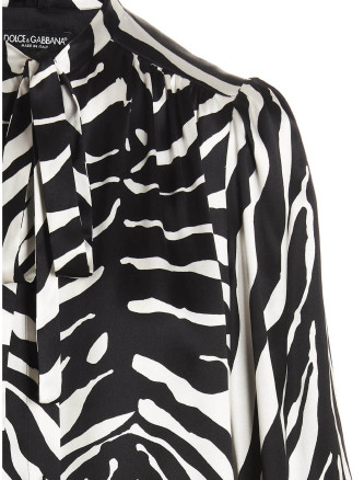 Рубашка, блузка DOLCE & GABBANA 'Zebra' (F5P92TIS1NVHW3TU) #