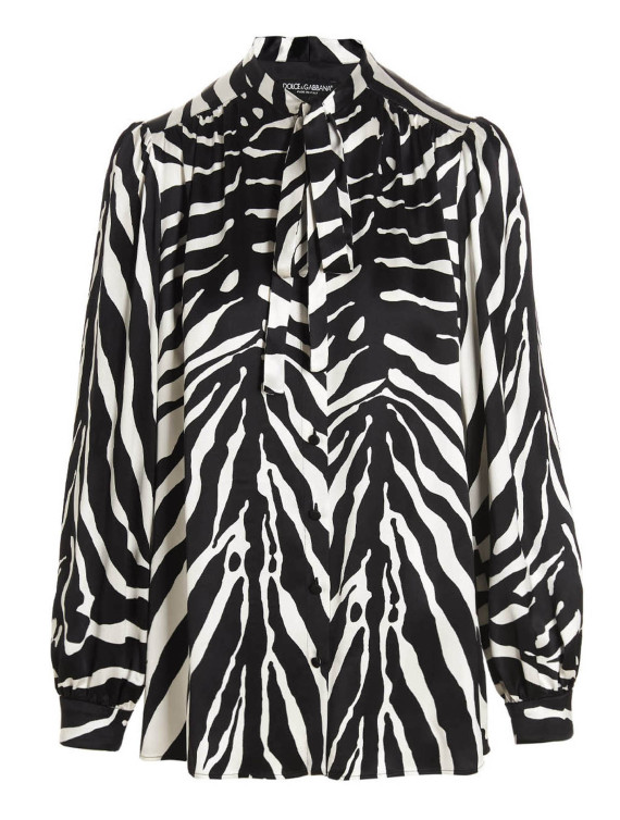 Рубашка, блузка DOLCE & GABBANA 'Zebra' (F5P92TIS1NVHW3TU) #1
