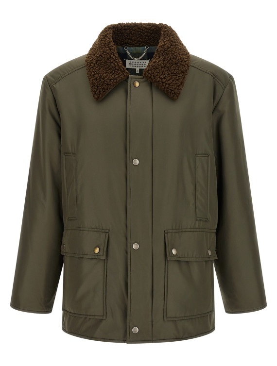 Парка MAISON MARGIELA Shearling collar parka (S50AM0664S76420728) #1