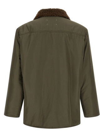 Парка MAISON MARGIELA Shearling collar parka (S50AM0664S76420728) #