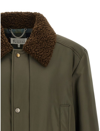 Парка MAISON MARGIELA Shearling collar parka (S50AM0664S76420728) #