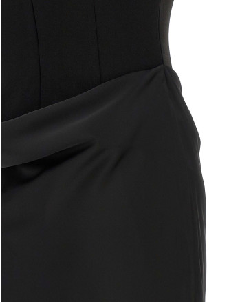 Макси ROTATE BIRGER CHRISTENSEN Draped dress (116234100100) #