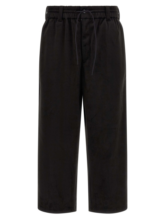 Брюки Y-3 Velvet effect joggers (KT1374BLACK) #1
