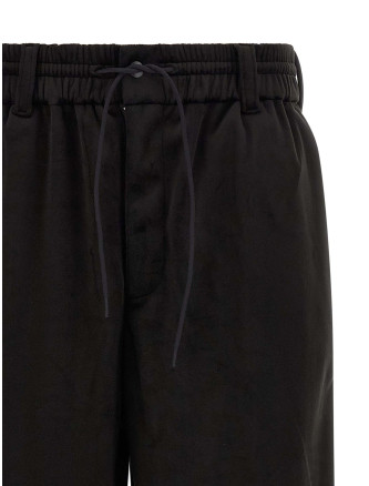 Брюки Y-3 Velvet effect joggers (KT1374BLACK) #