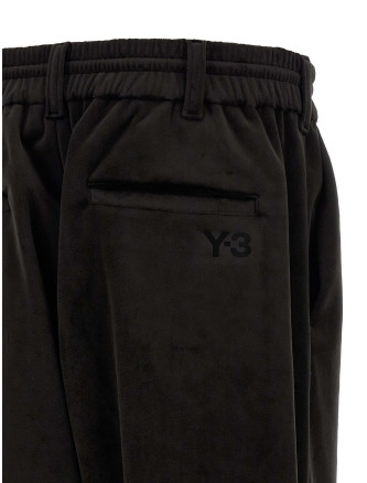 Брюки Y-3 Velvet effect joggers (KT1374BLACK) #