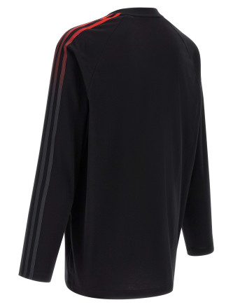 Футболка Y-3 'Y-3 Oversized Gradient Stripes' (KQ8586BLACK) #
