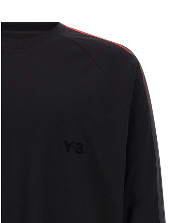 Футболка Y-3 'Y-3 Oversized Gradient Stripes' (KQ8586BLACK) #